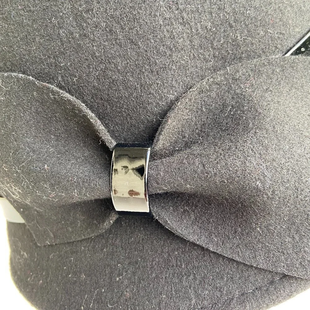 Soprattutto Wool Cloche Hat Dolly Made in Italy 22.5